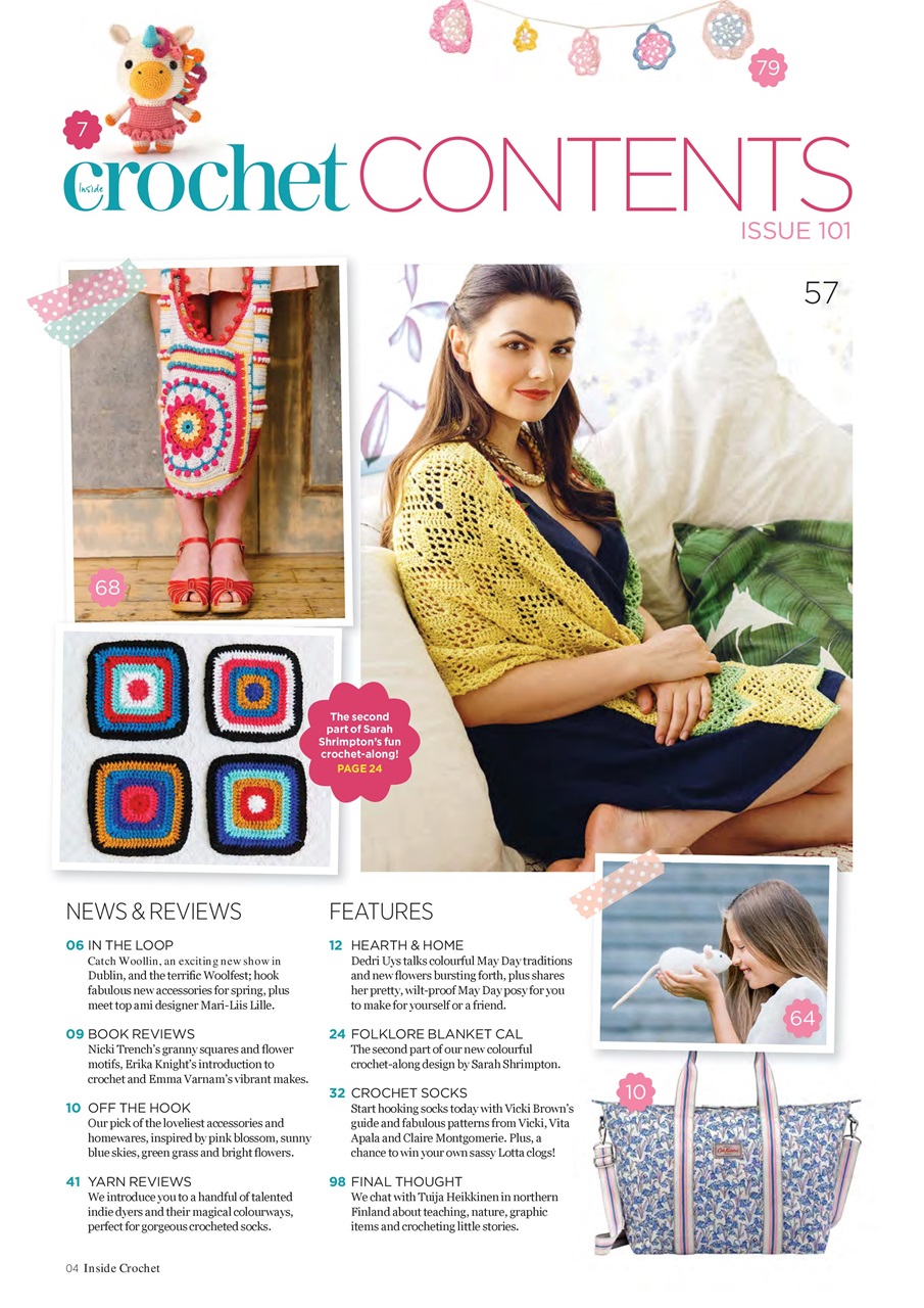 Inside Crochet Preview Pages