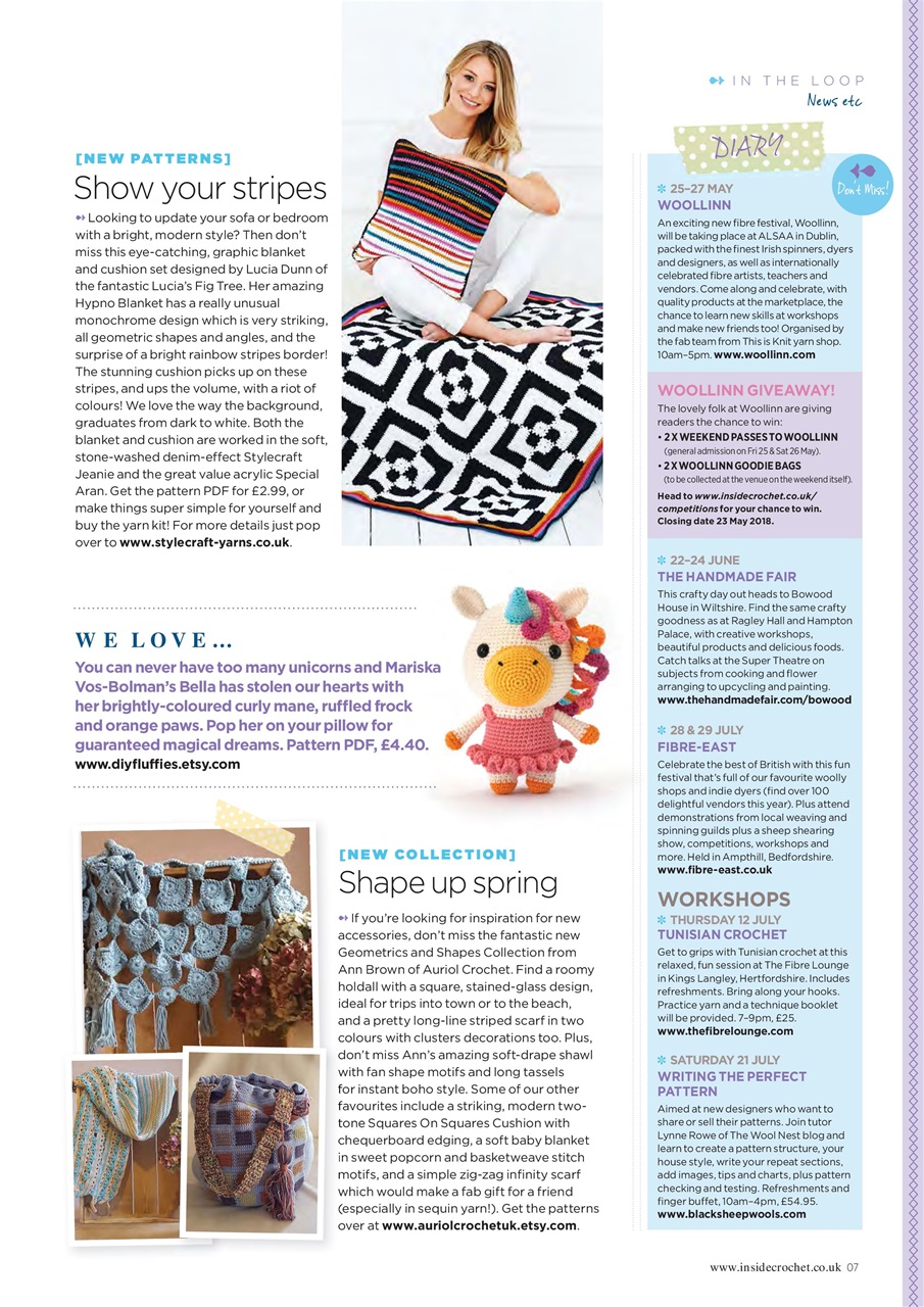 Inside Crochet Preview Pages