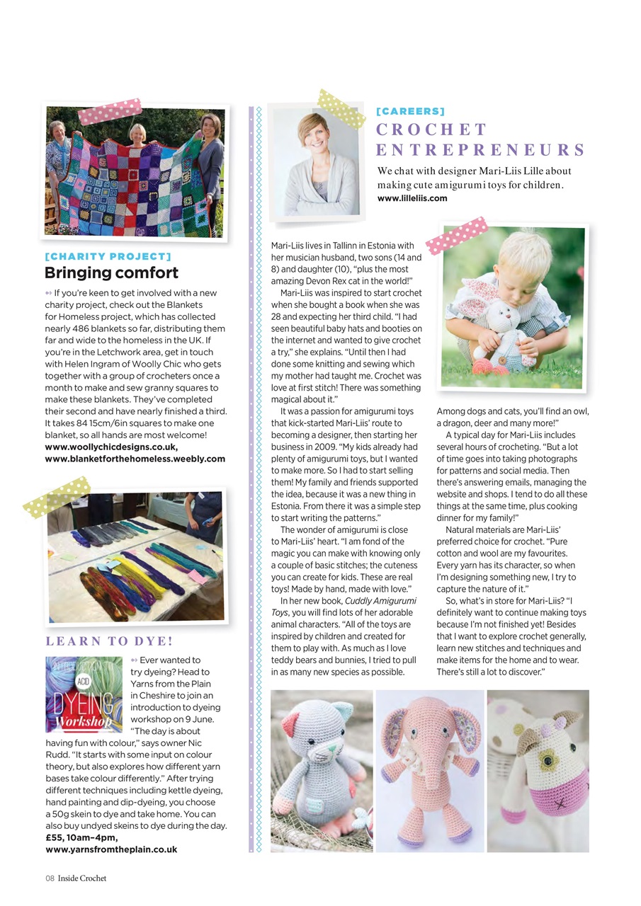 Inside Crochet Preview Pages