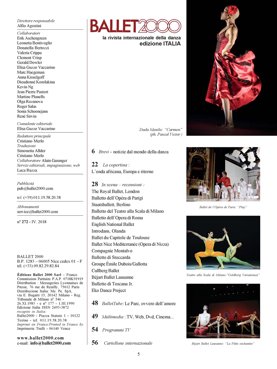 BALLET2000 Edizione Italia Preview Pages