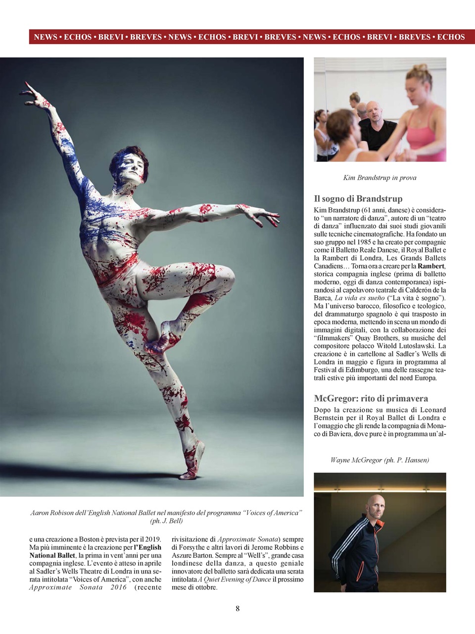 BALLET2000 Edizione Italia Preview Pages