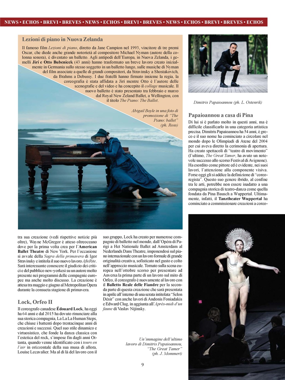 BALLET2000 Edizione Italia Preview Pages