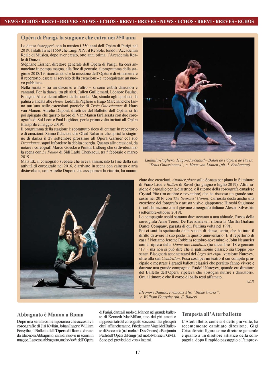 BALLET2000 Edizione Italia Preview Pages