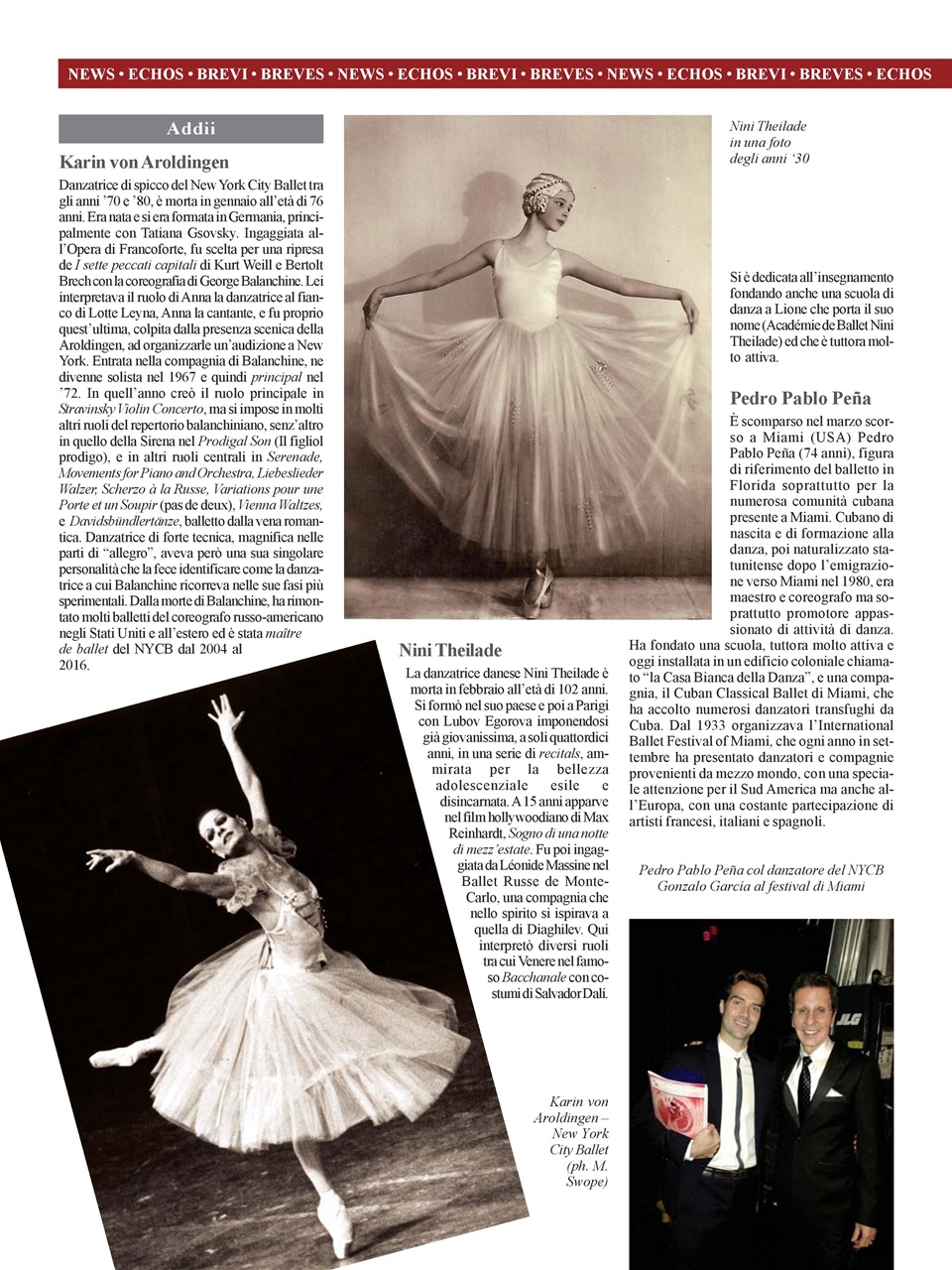 BALLET2000 Edizione Italia Preview Pages