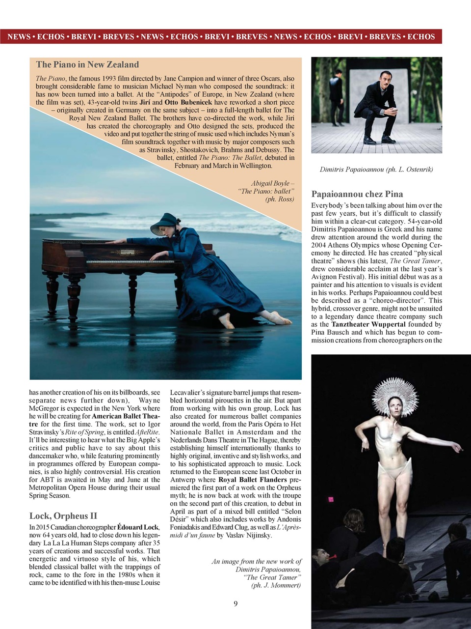 BALLET2000 English Edition Preview Pages