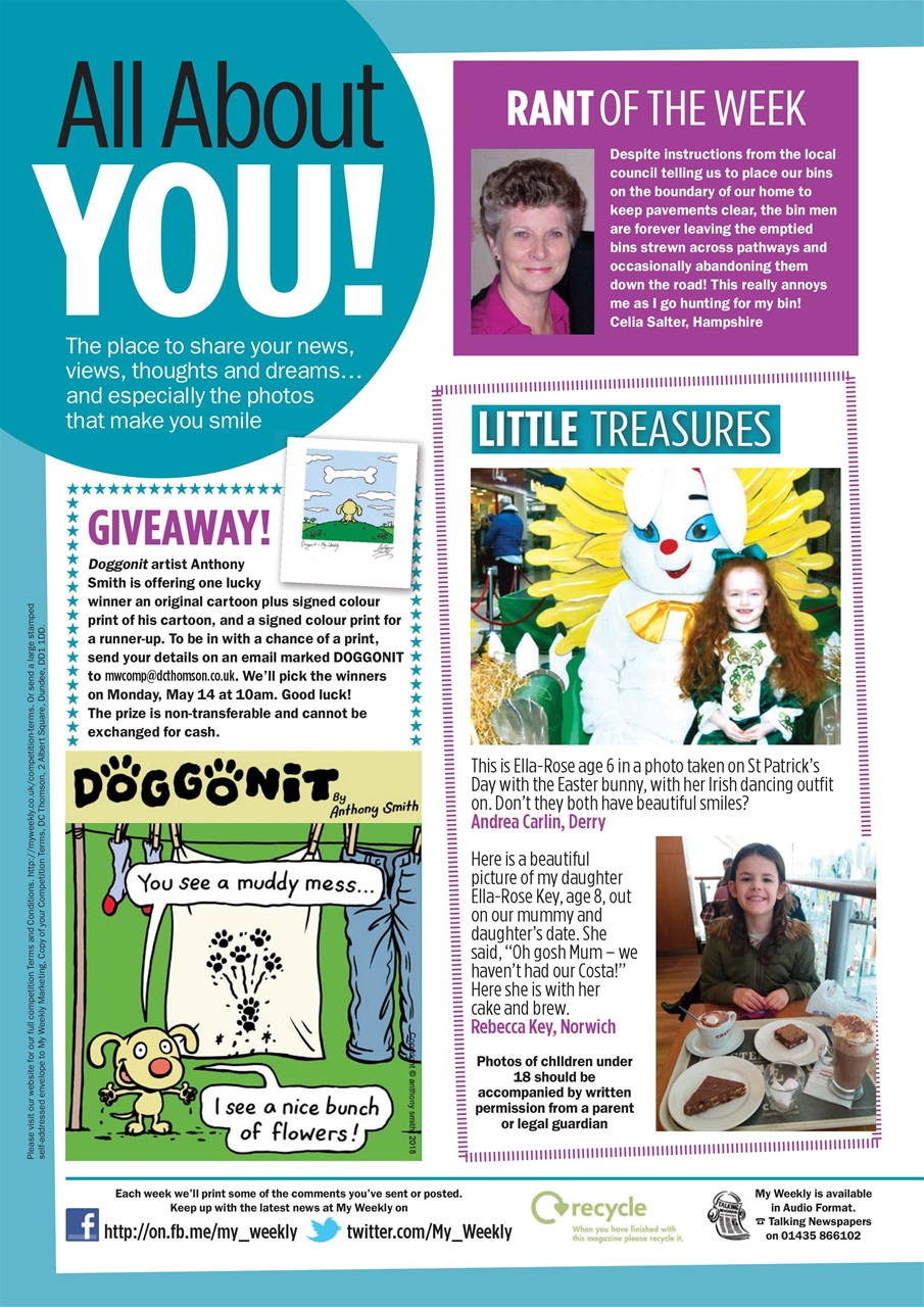 My Weekly Preview Pages