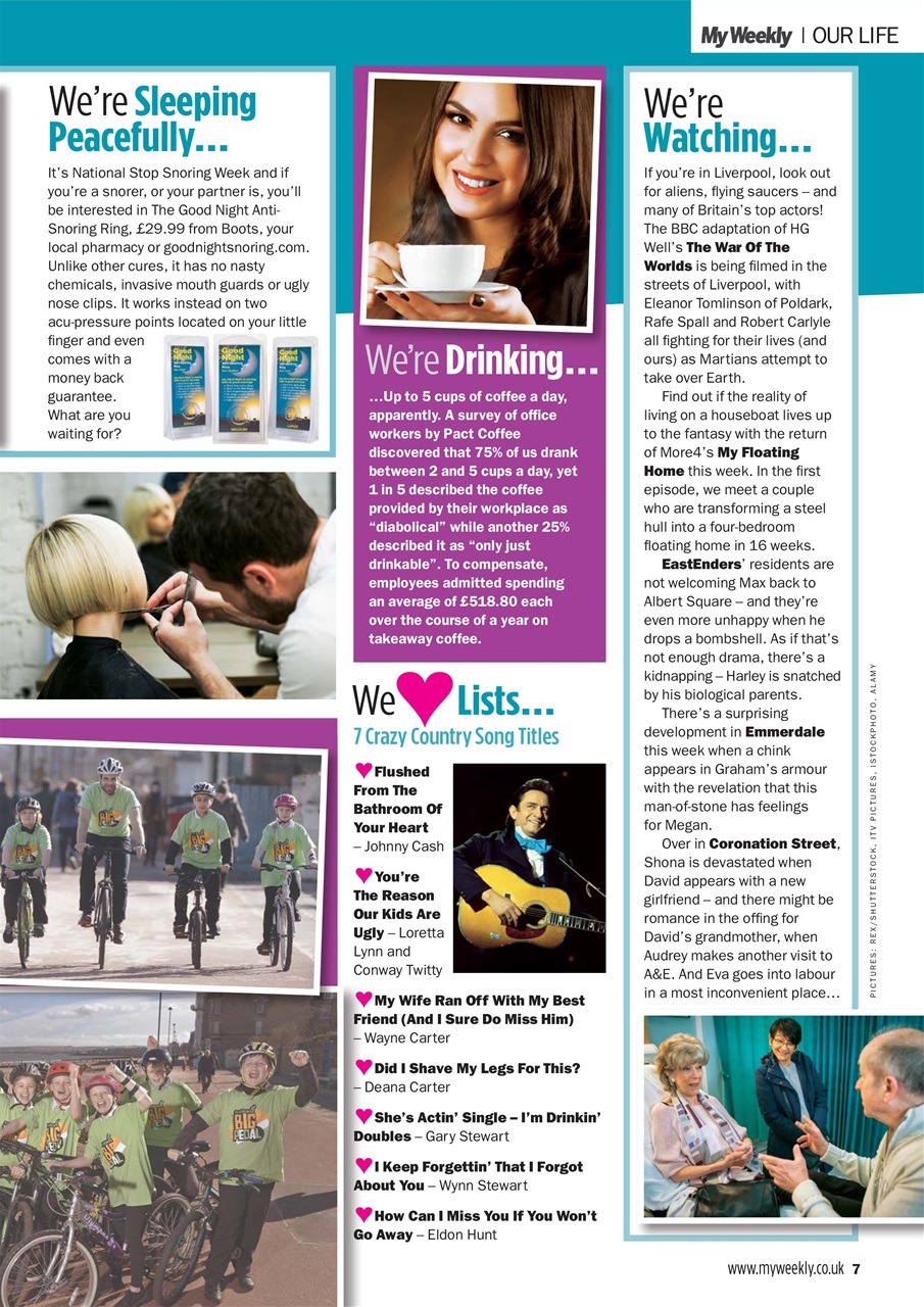 My Weekly Preview Pages