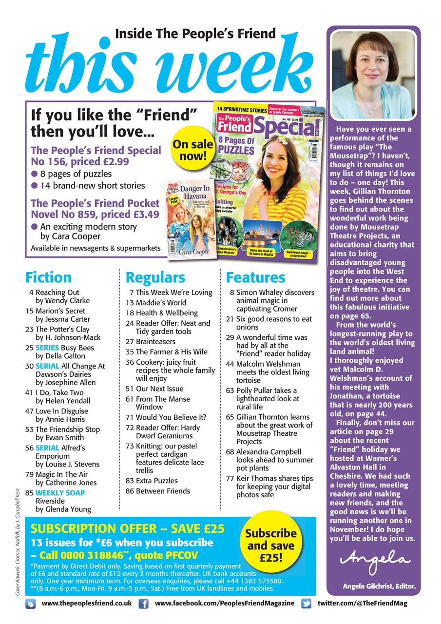 The People’s Friend Preview Pages