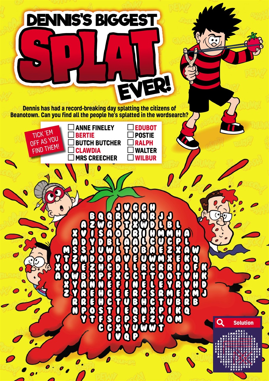 Beano Preview Pages