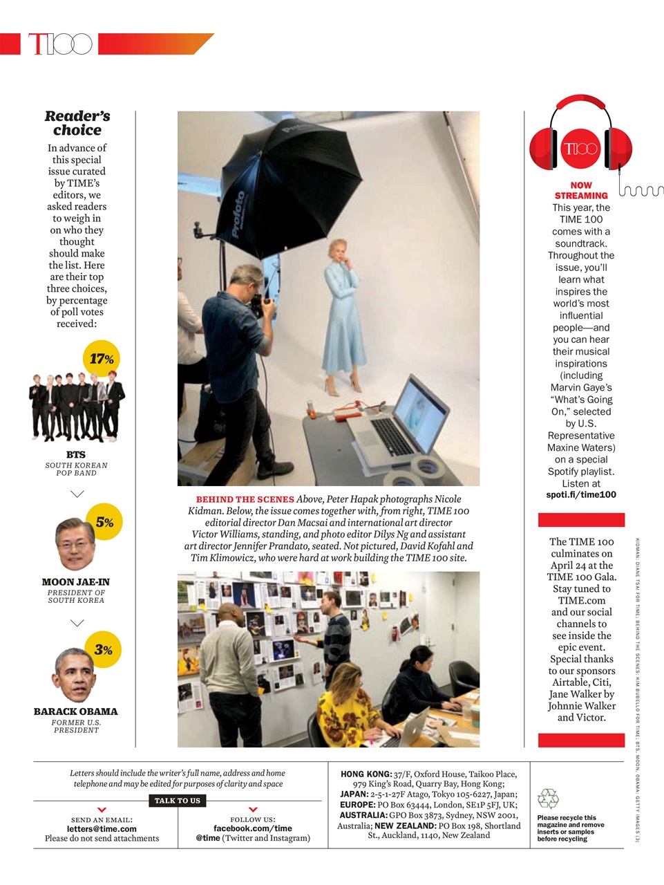 TIME Magazine Europe Preview Pages