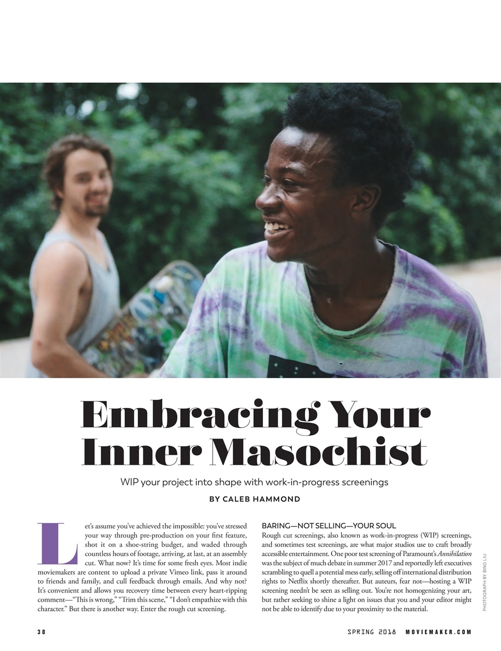 MovieMaker Magazine Preview Pages