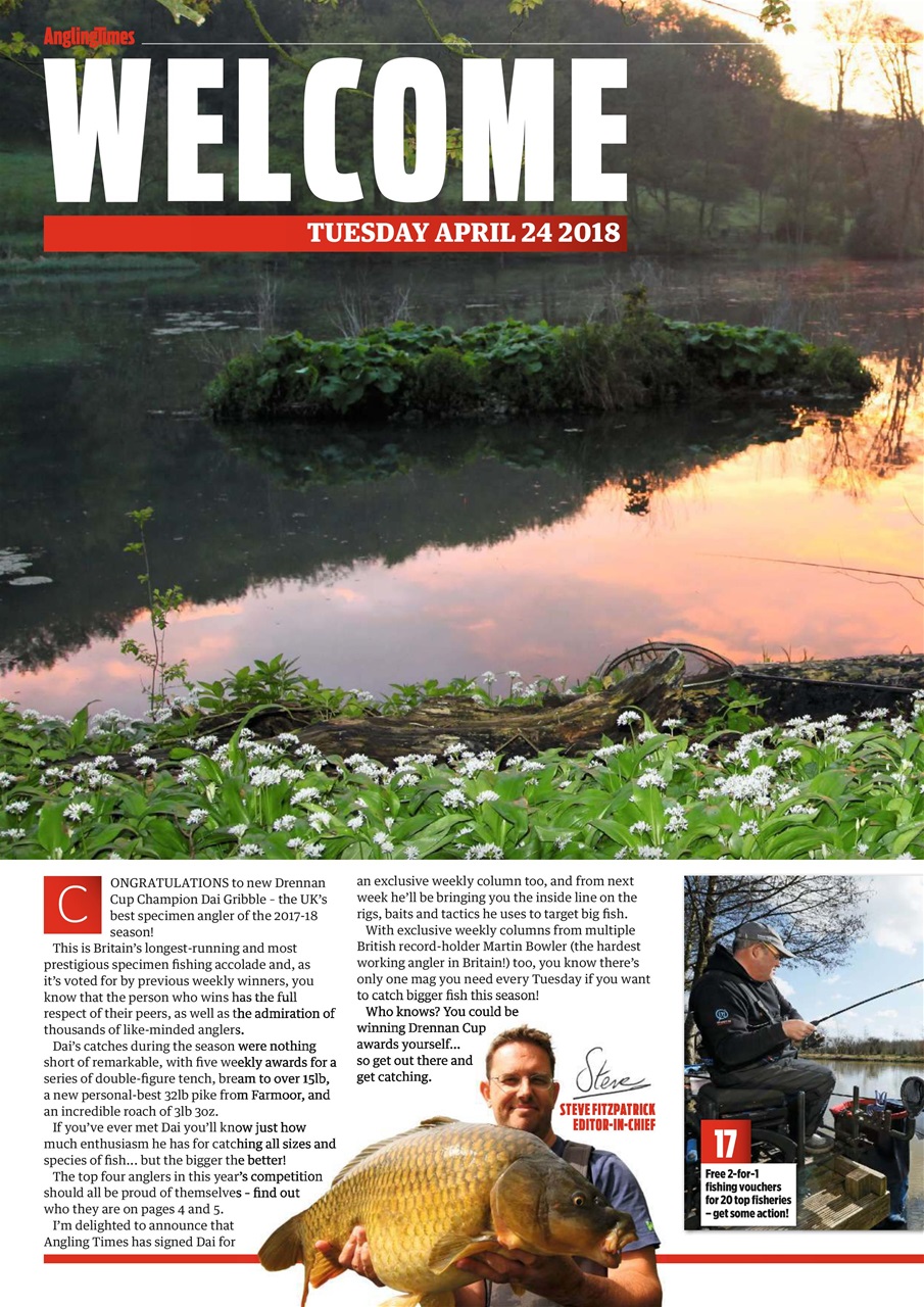 Angling Times Preview Pages