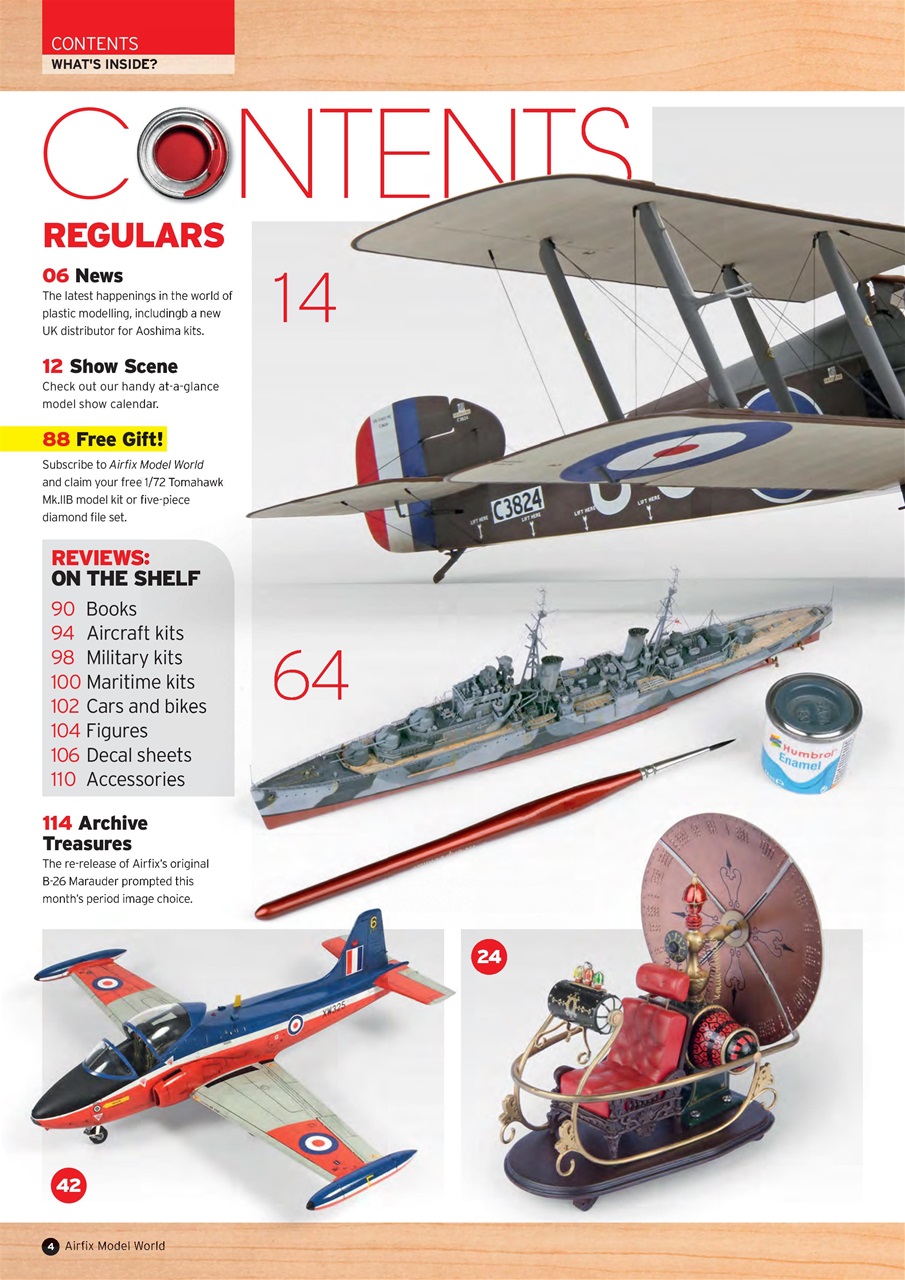 Airfix Model World Preview Pages