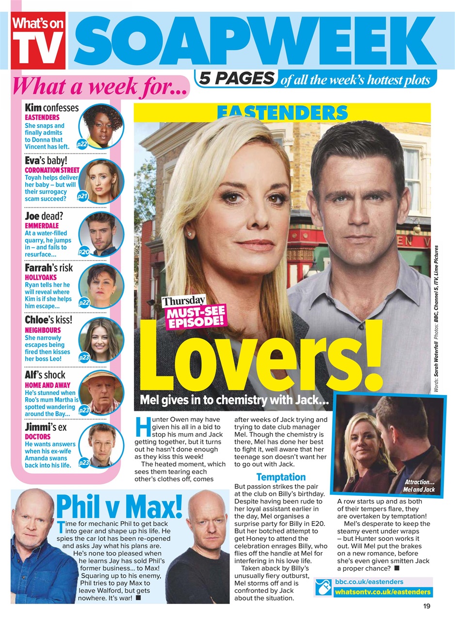 What's on TV Preview Pages