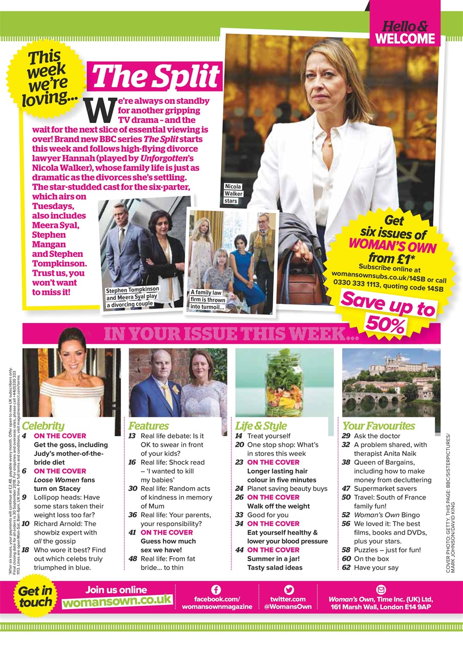 Woman's Own Preview Pages