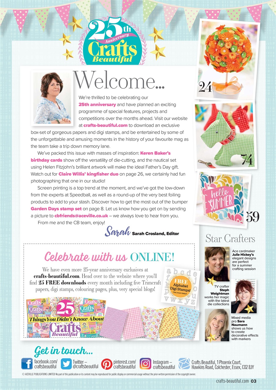 Crafts Beautiful Preview Pages