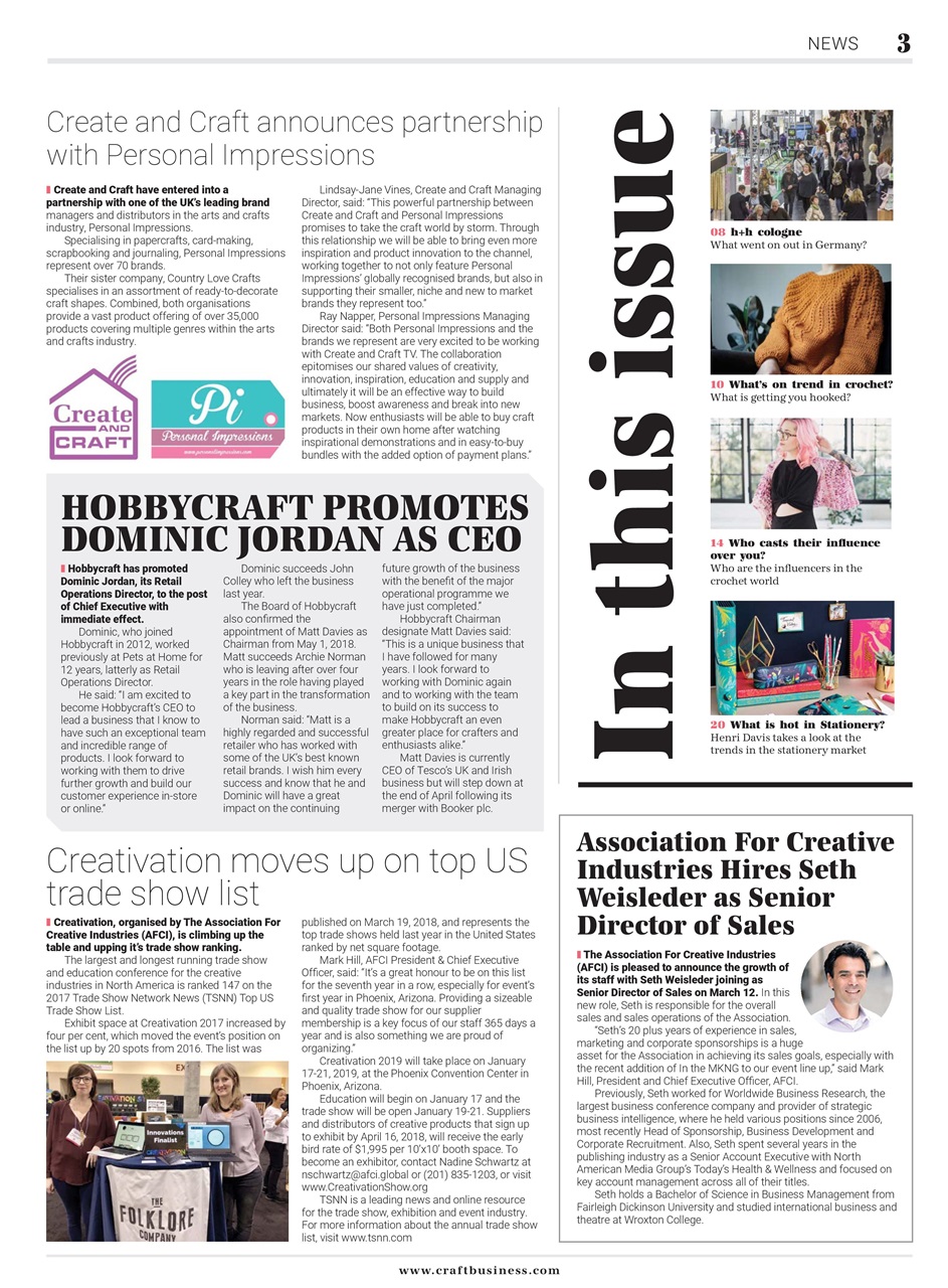 Craft Business Preview Pages