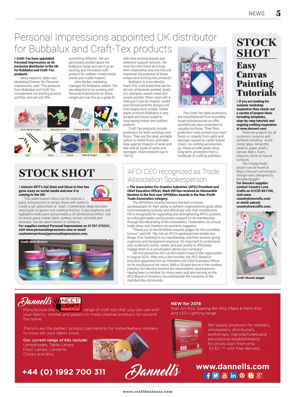 Craft Business Preview Pages