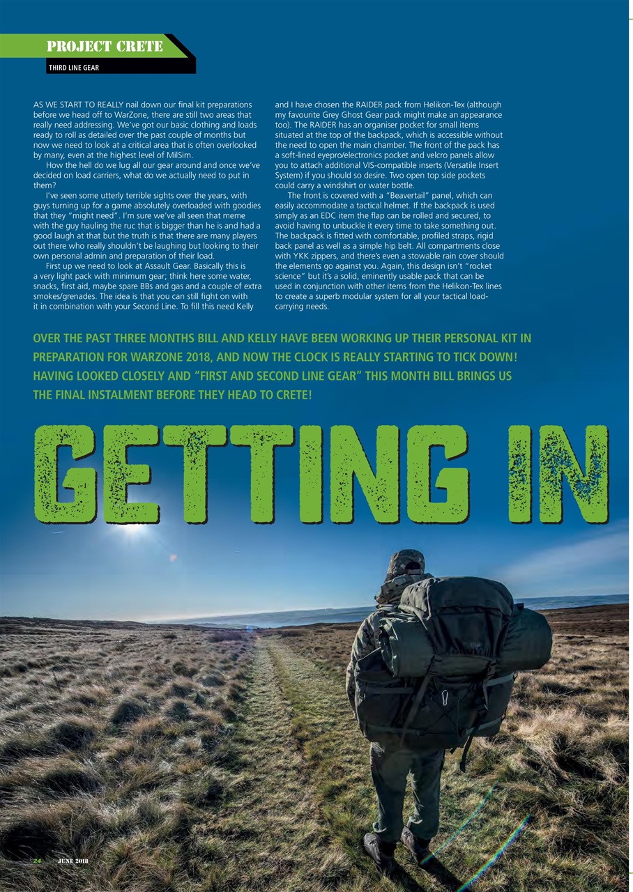 Airsoft Action Preview Pages