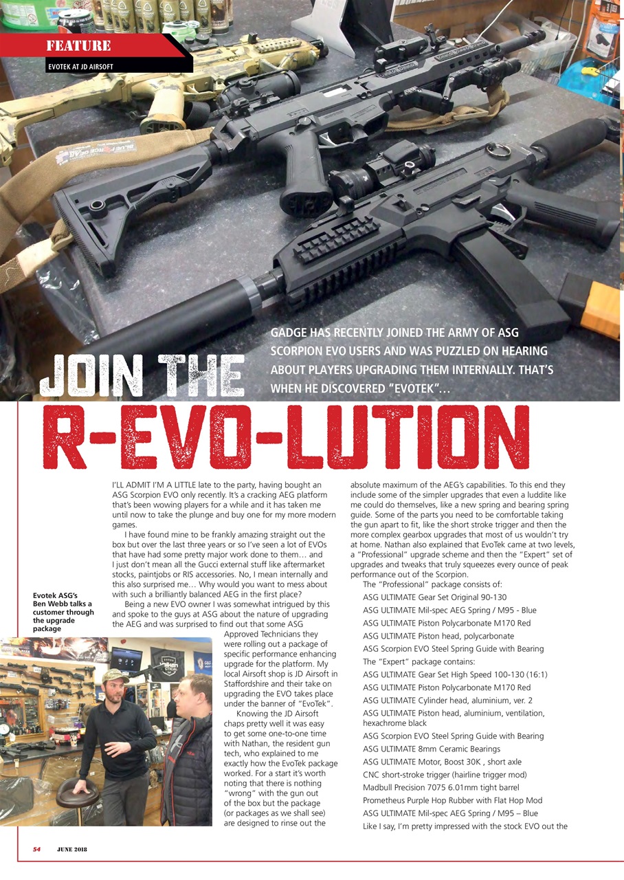 Airsoft Action Preview Pages