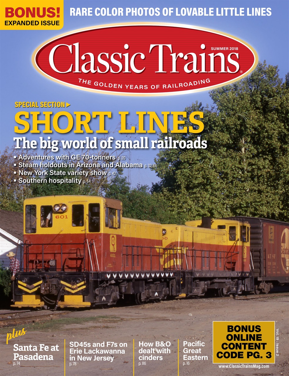 Classic Trains Preview Pages