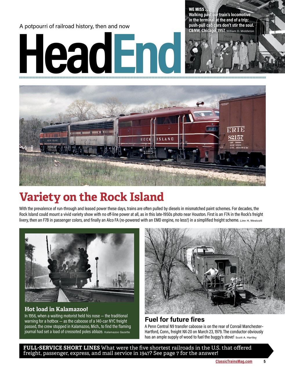 Classic Trains Preview Pages