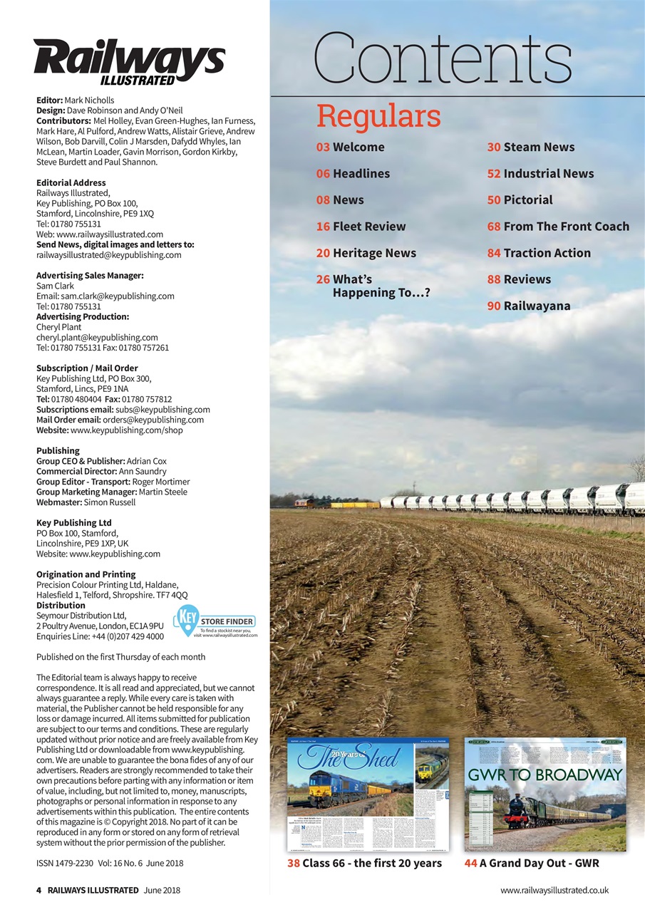 Railways Illustrated Preview Pages