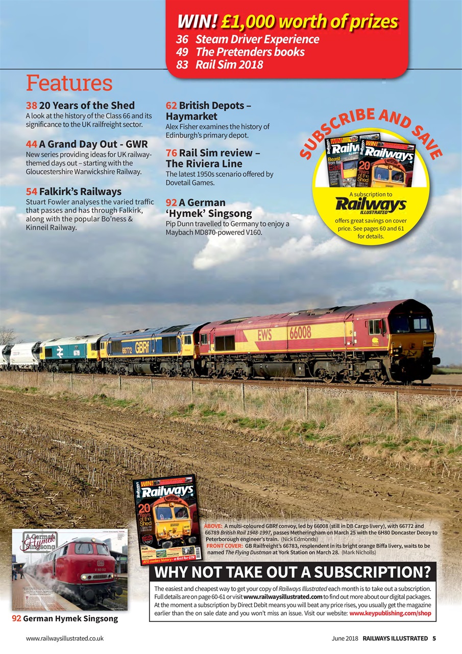 Railways Illustrated Preview Pages