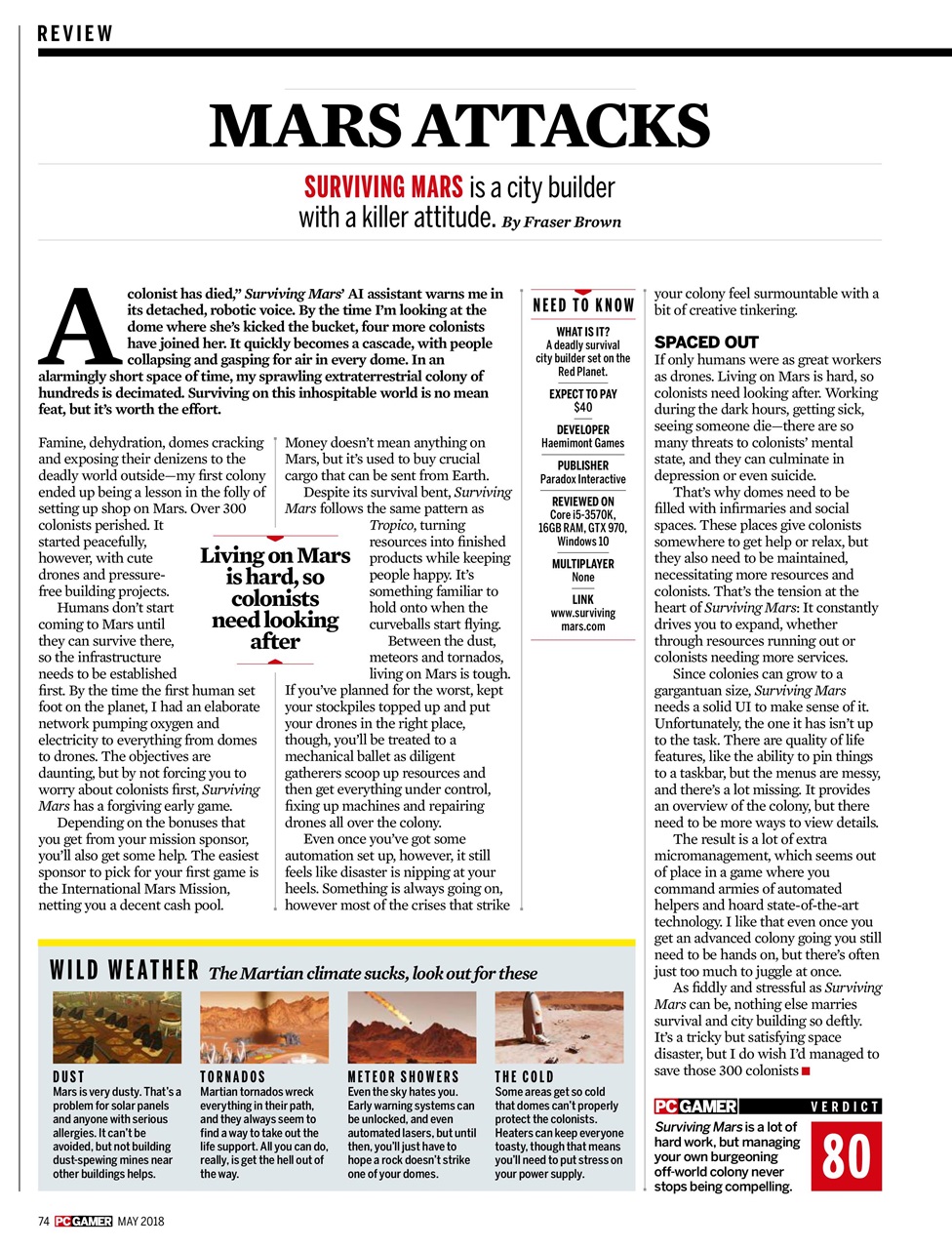 PC Gamer (US Edition) Preview Pages
