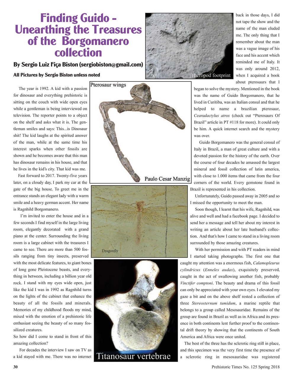 Prehistoric Times Preview Pages