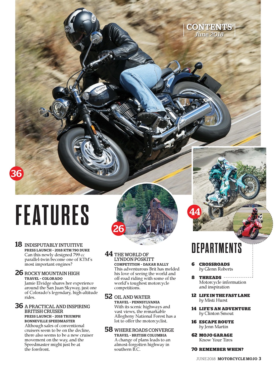 Motorcycle Mojo Preview Pages