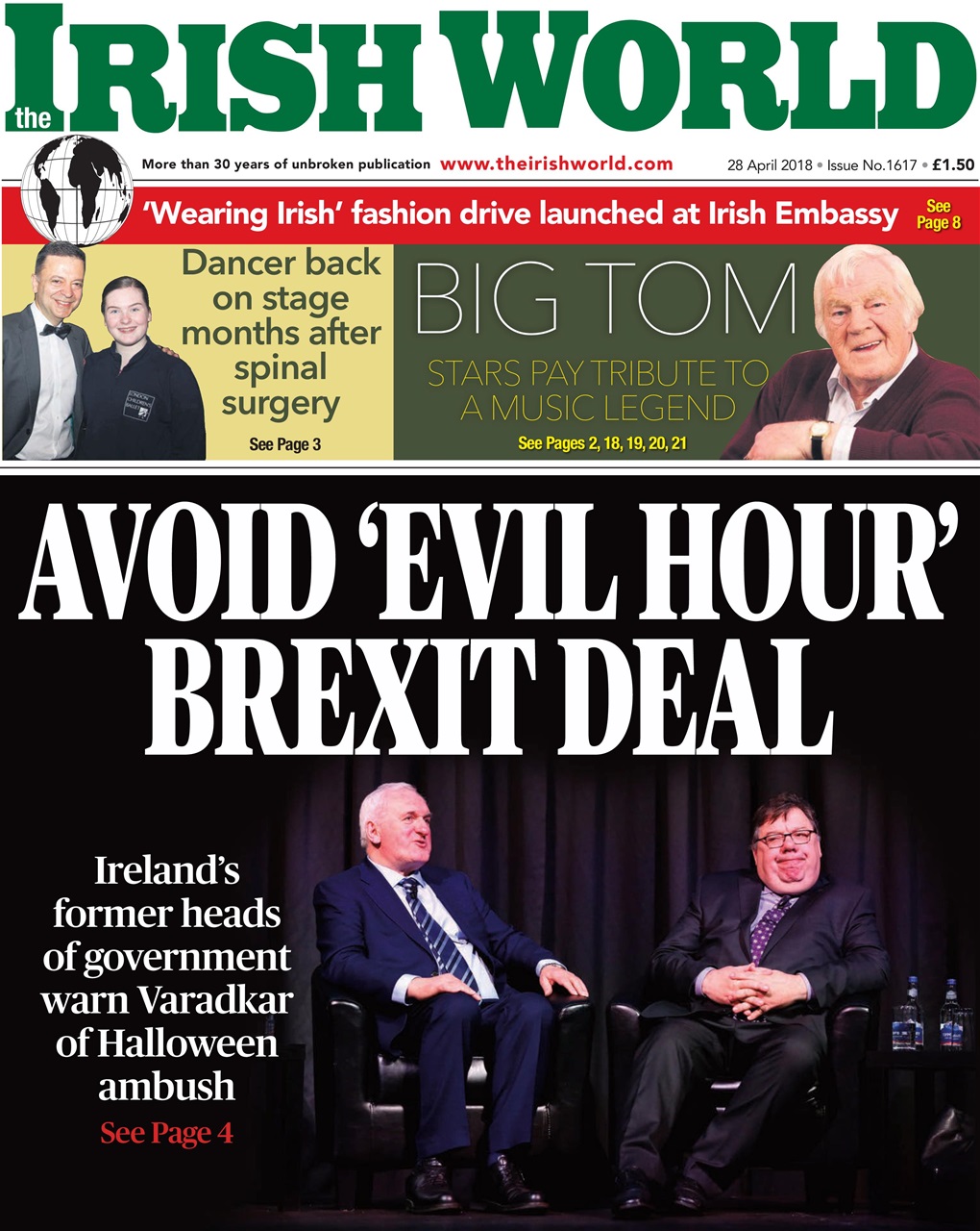 Irish World Preview Pages