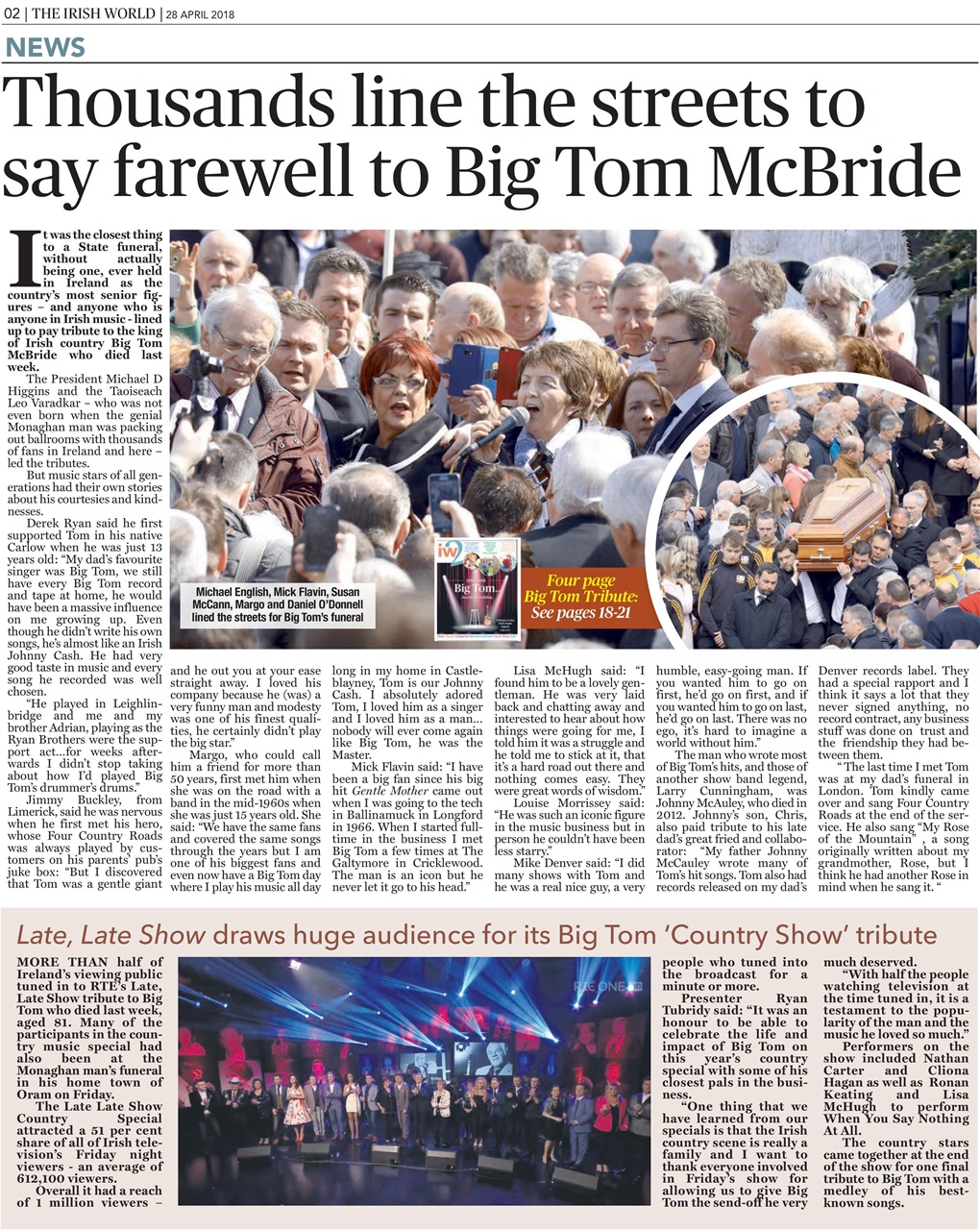 Irish World Preview Pages