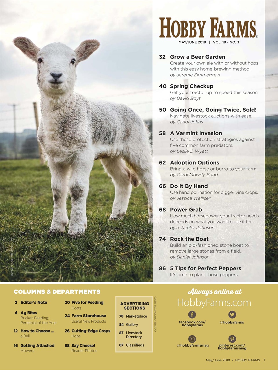 Hobby Farms Magazine Preview Pages