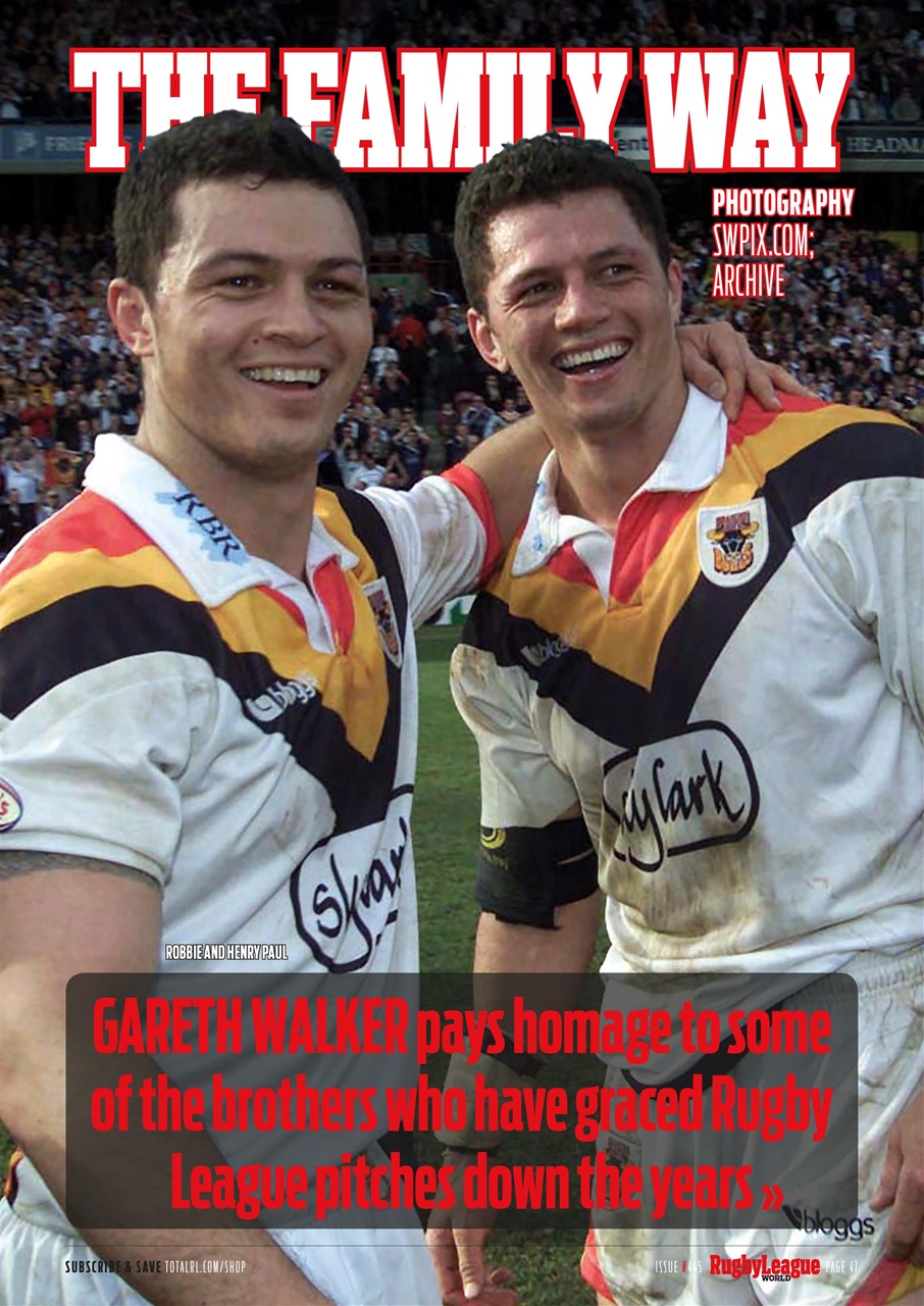 Rugby League World Preview Pages
