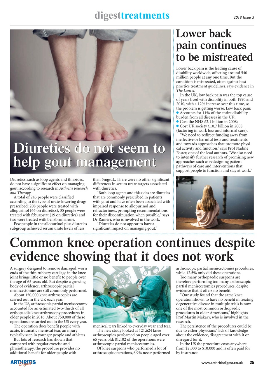 Arthritis Digest Preview Pages