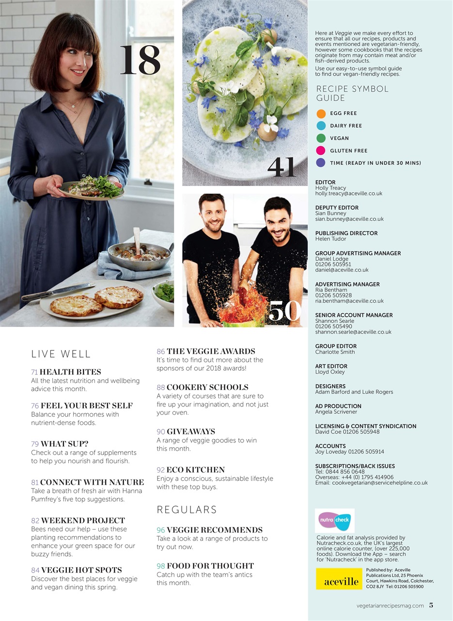 Veggie Magazine Preview Pages
