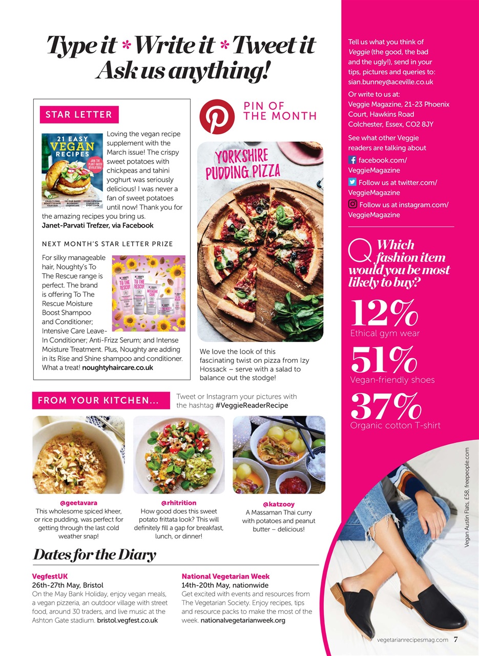 Veggie Magazine Preview Pages