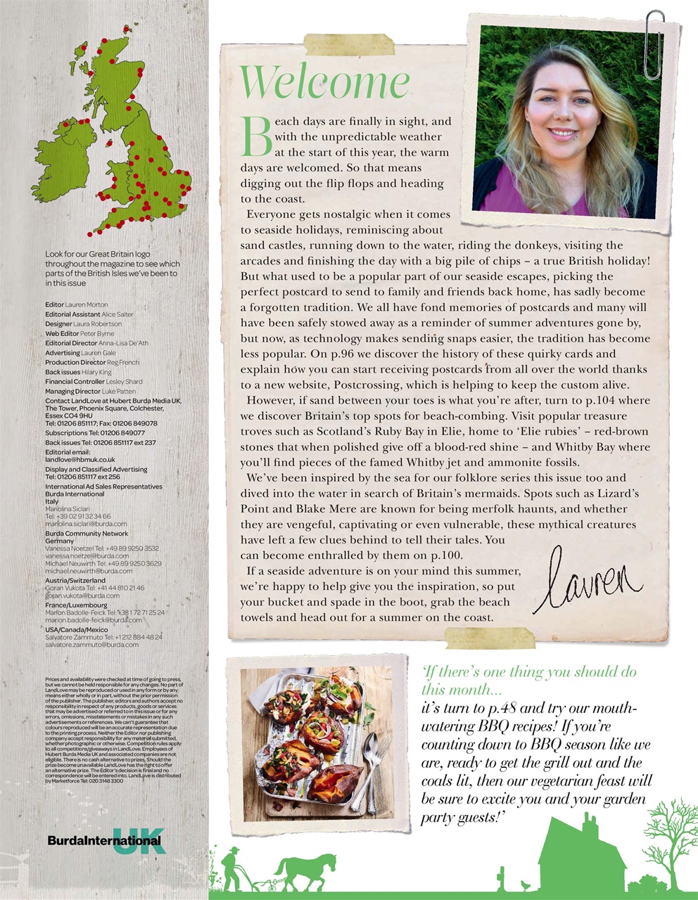 LandLove Magazine Preview Pages