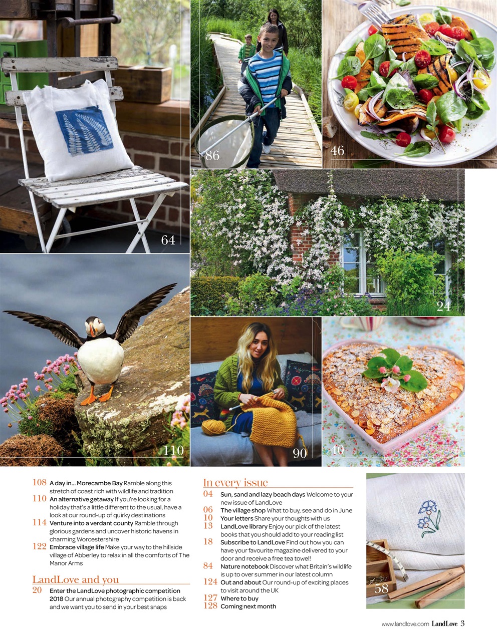 LandLove Magazine Preview Pages