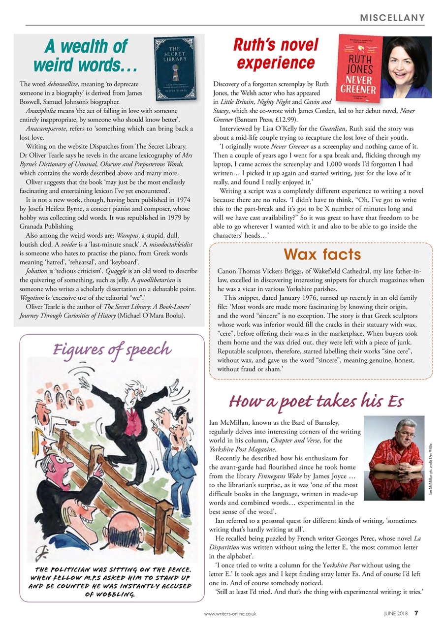 Writing Magazine Preview Pages