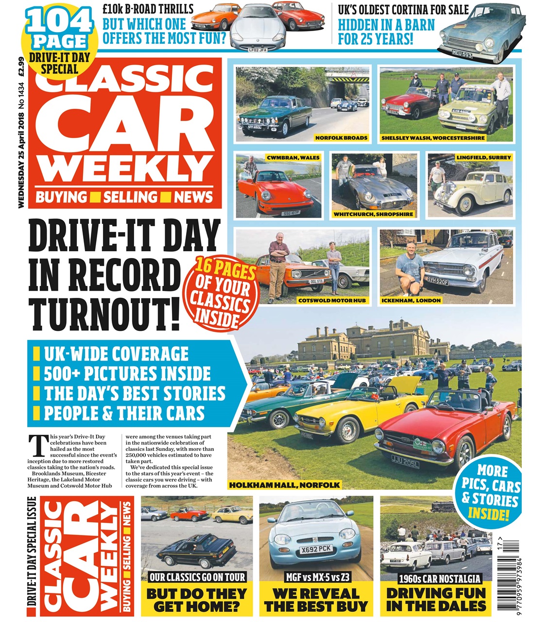 Classic Car Weekly Preview Pages