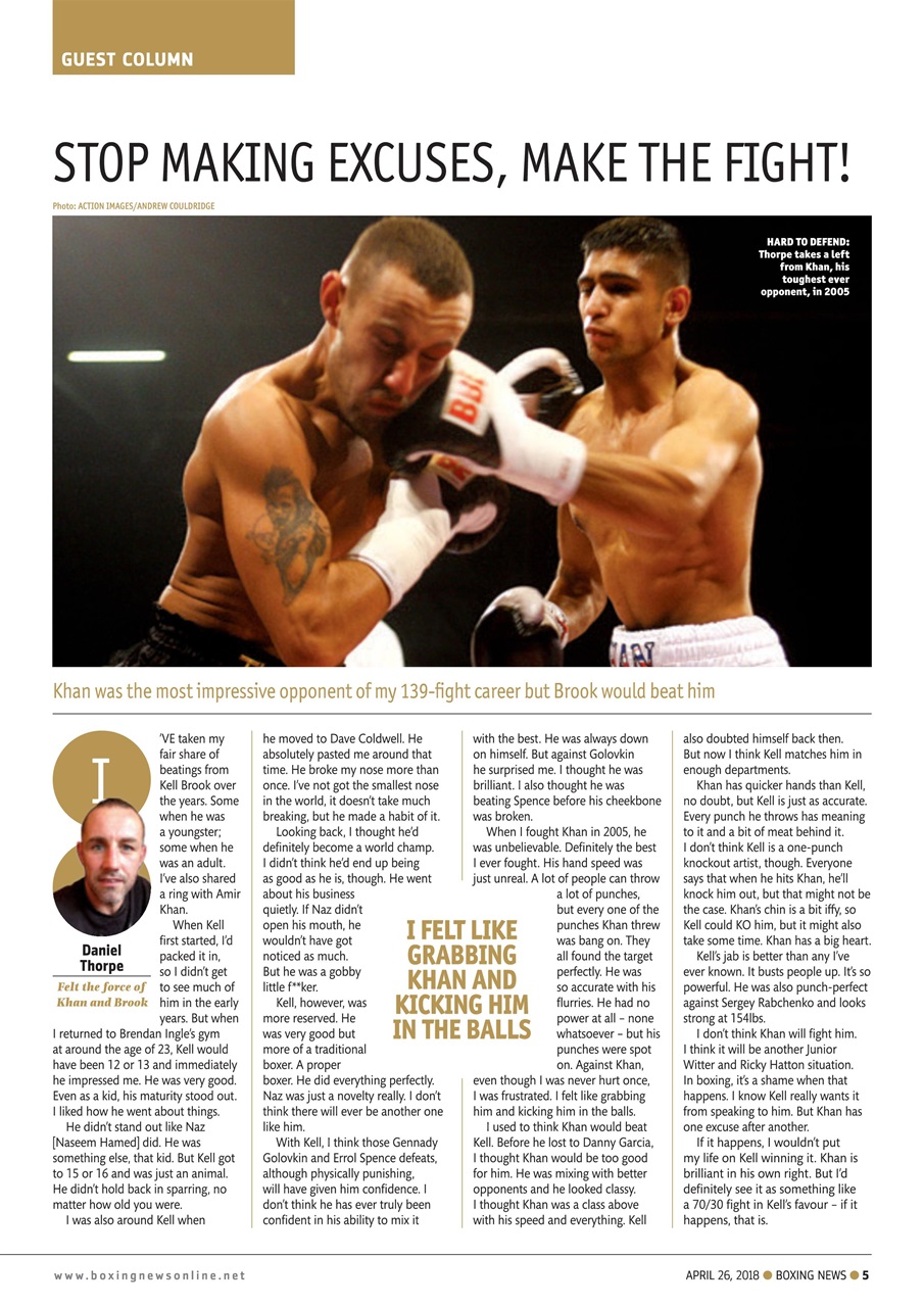 Boxing News Preview Pages