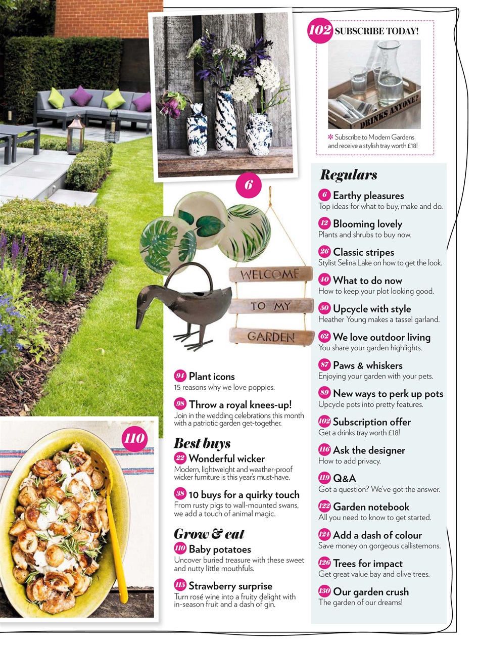 Modern Gardens Preview Pages