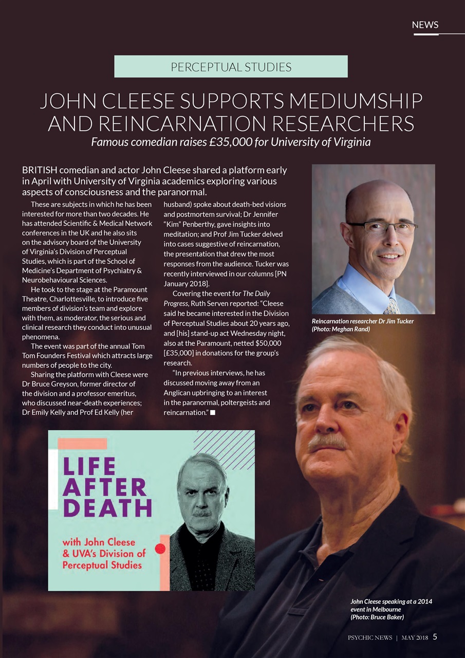 Psychic News Preview Pages
