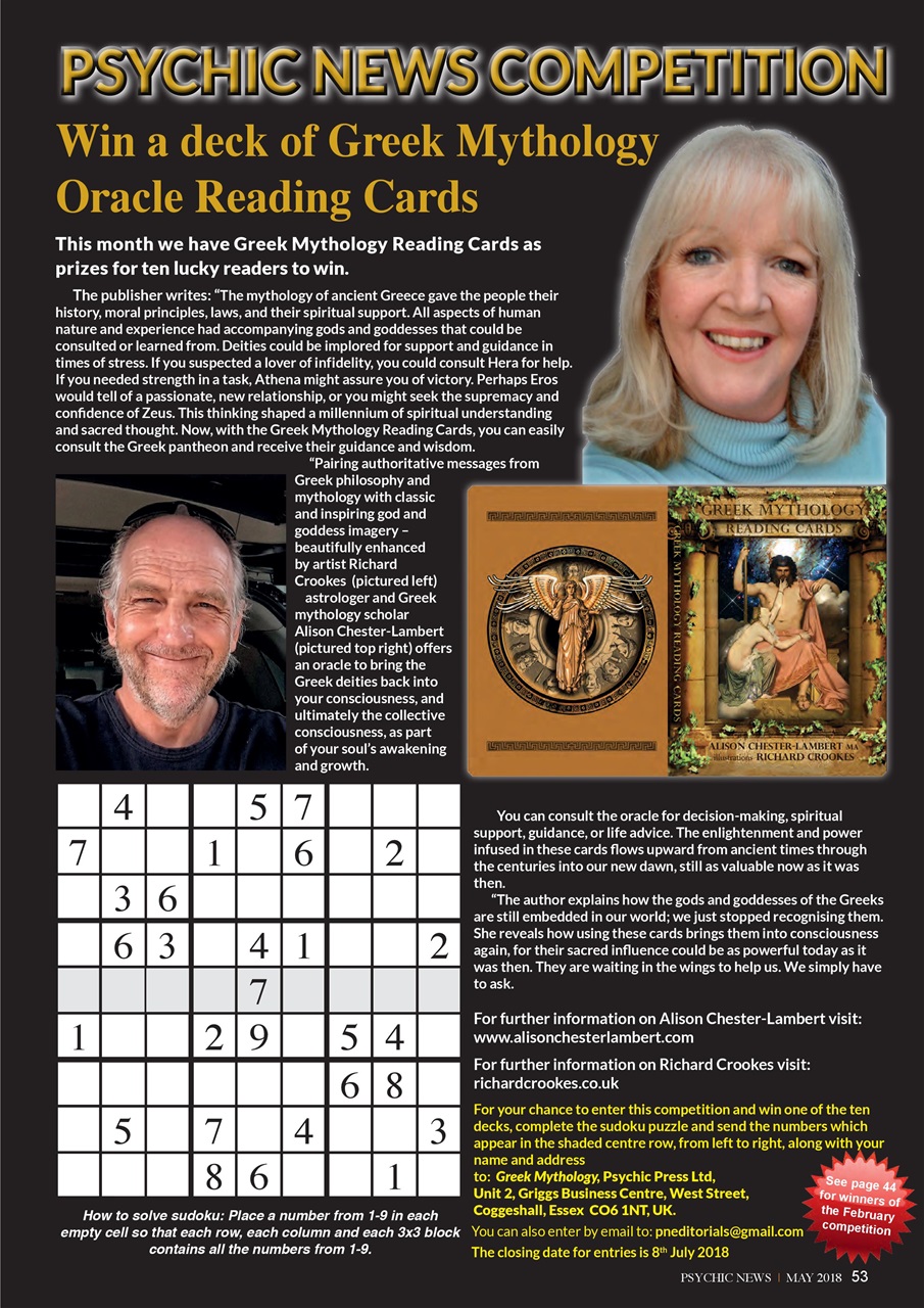 Psychic News Preview Pages