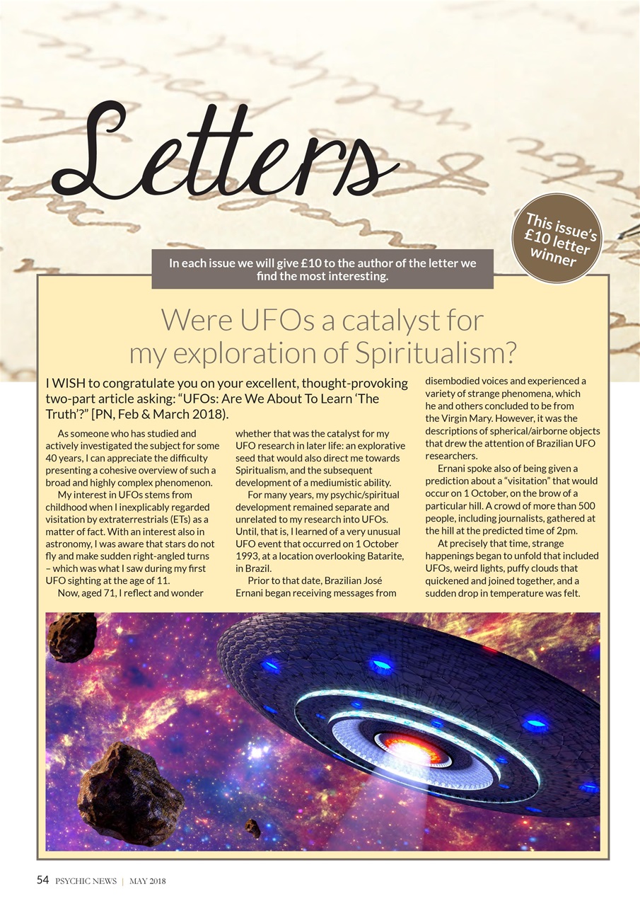 Psychic News Preview Pages