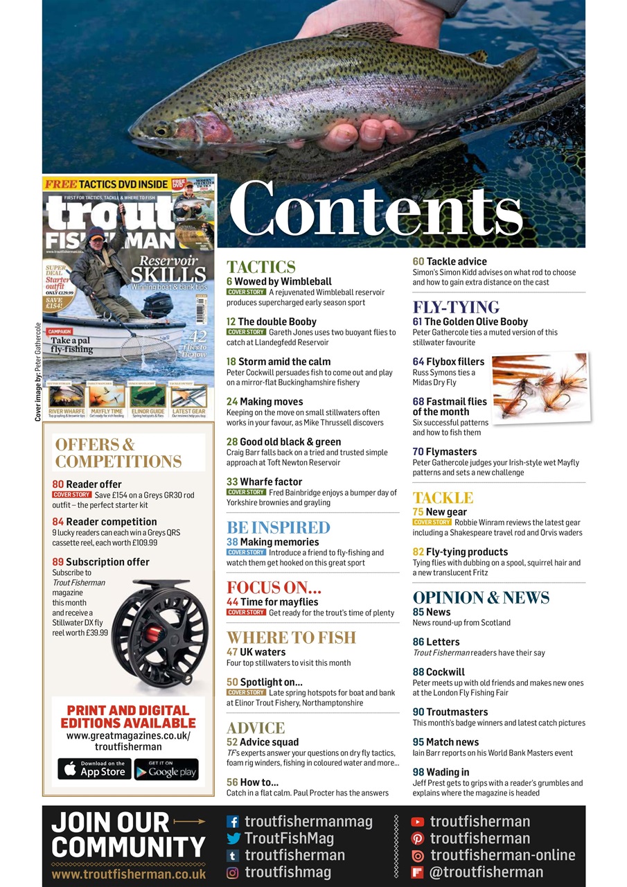 Trout Fisherman Preview Pages
