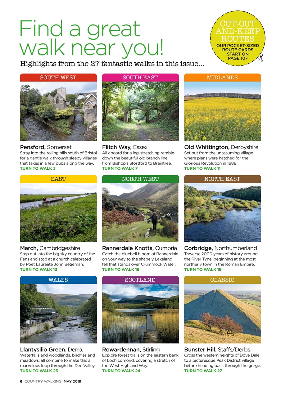 Country Walking Preview Pages