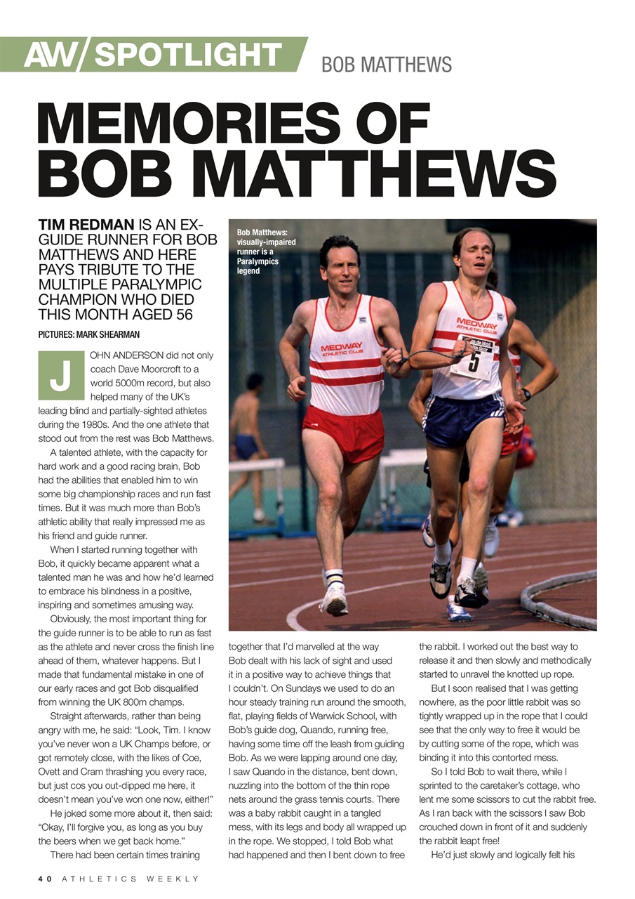 AW – Athletics Weekly Magazine Preview Pages